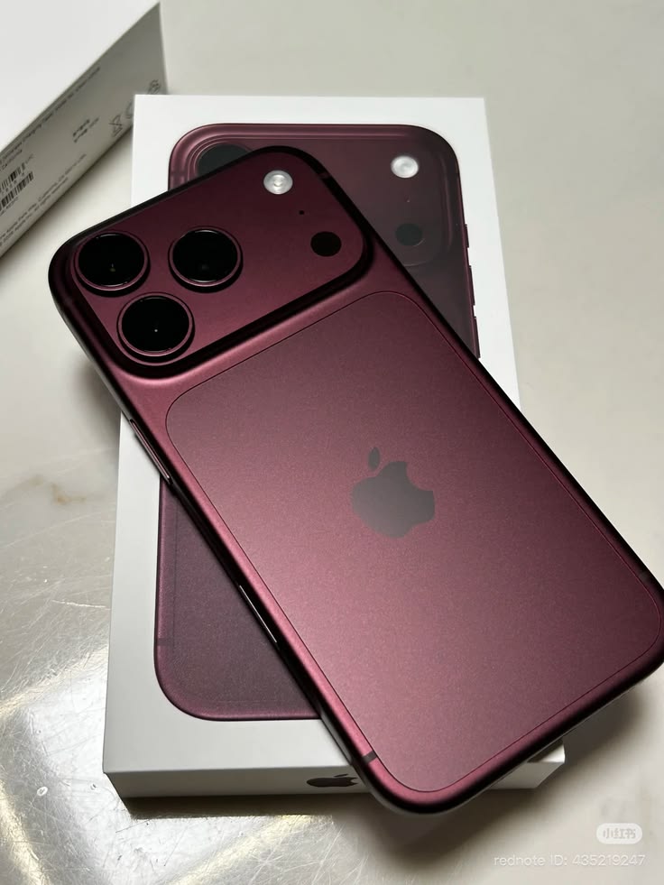 Iphone 18 Pro Burgandy Esim