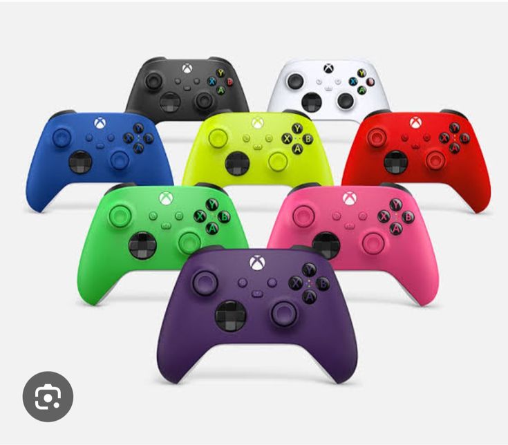 Xbox pad coloured